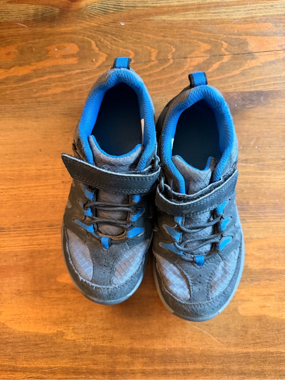 Merrell Kids Gray and Blue Sneakers